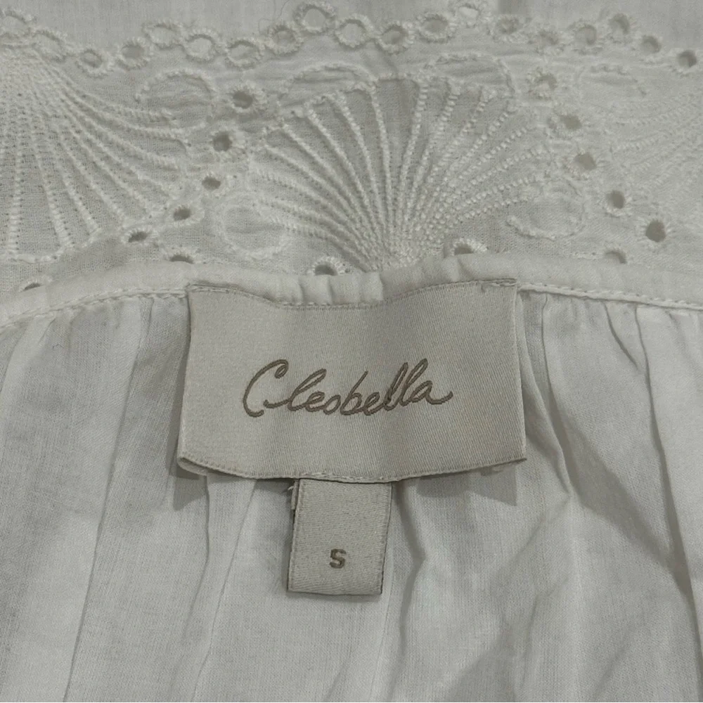 Cleobella White Ruffle Tank Top - Picture 7 of 9